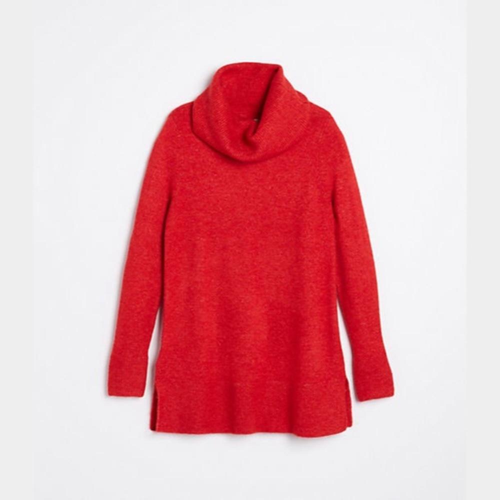 Loft Petite Cowl Neck Tunic Sweater